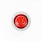 Truck-Lite High Profile, Led, Red Round, 8 Diode, Marker Clearance Light, Pc, Gray Polycarbonate Flange 10379R - alternate 2